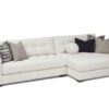 Koda (Wood Leg) 2pc Double Chaise Sectional