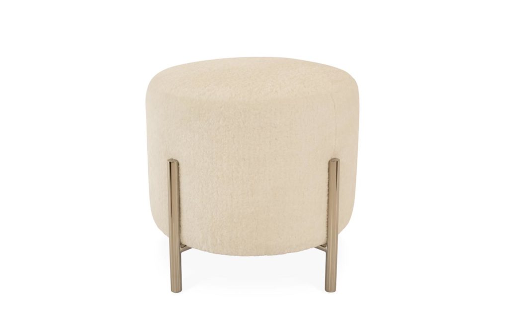 Conti Round Ottoman - Rene Cazares