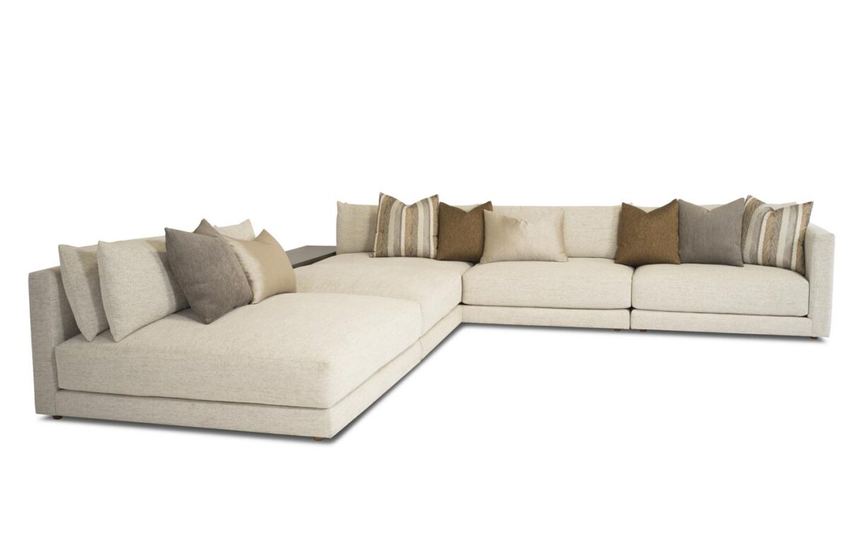 Nirvana 4pc Sectional (With Cliff Bookcase) - Image 2