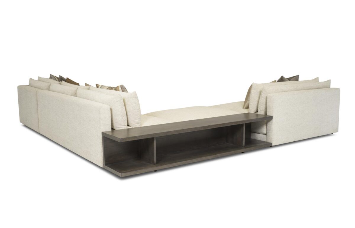 Nirvana 4pc Sectional (With Cliff Bookcase) - Image 4