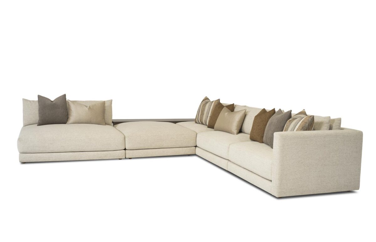 Nirvana 4pc Sectional (With Cliff Bookcase) - Image 3