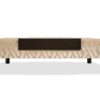 Yoko Rectangle Cocktail Ottoman (with Optional Tray)
