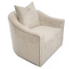 Caiden  Upholstered Chair & Swivel Chair (With Optional Decorative Nails) - Image 6