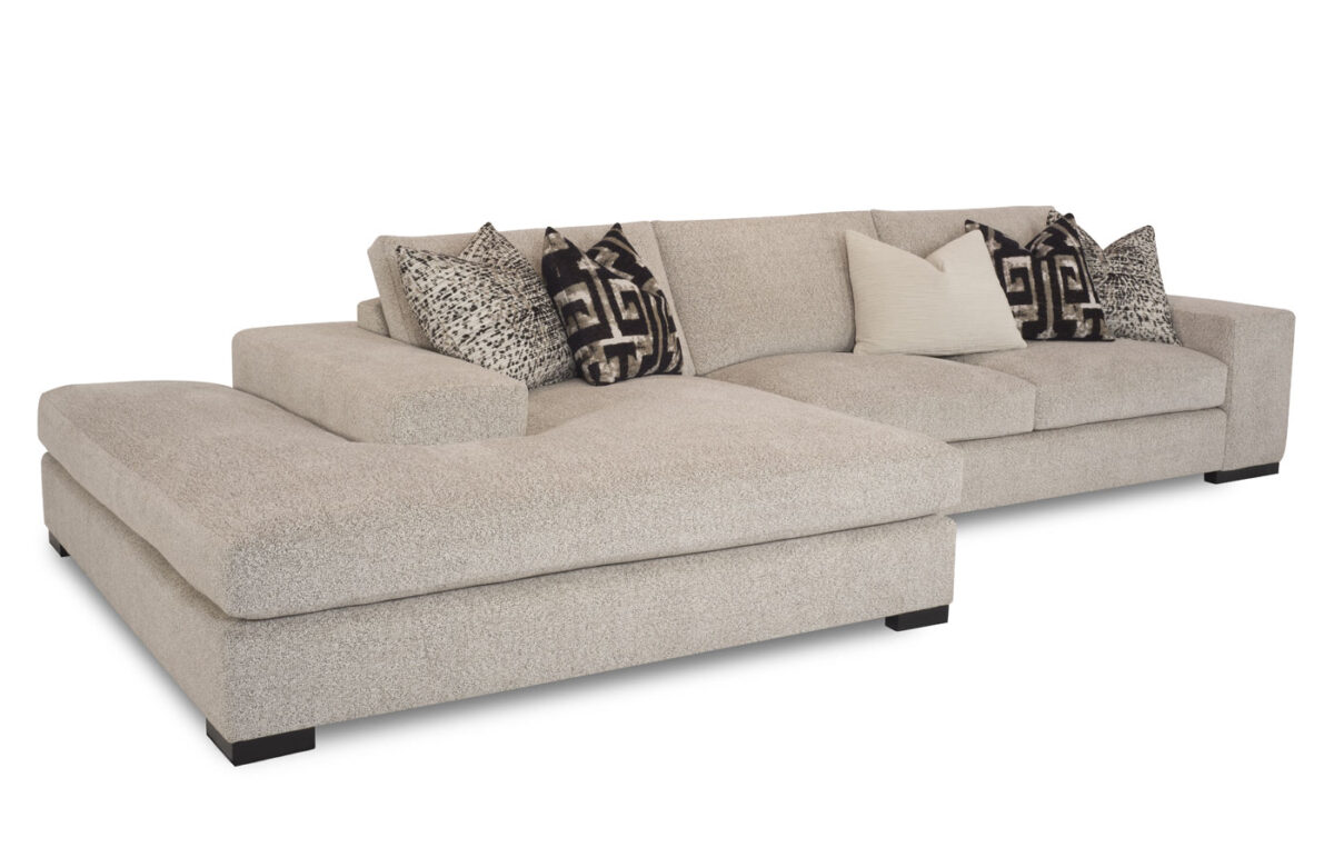 Carbon (Wood Leg) 2pc Island Sectional - Image 2