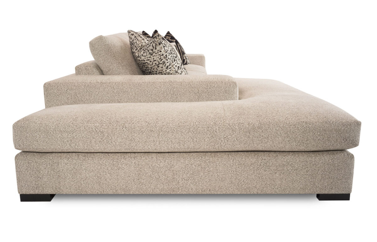 Carbon (Wood Leg) 2pc Island Sectional - Image 4