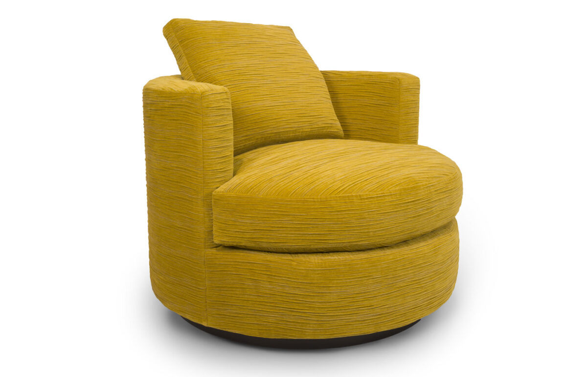 Moon (Wood Base) Chair & Swivel Chair