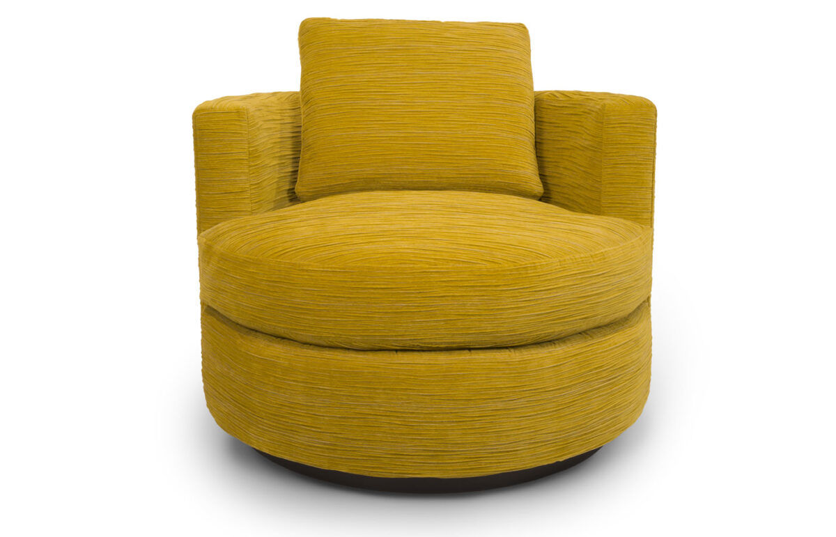 Moon (Wood Base) Chair & Swivel Chair - Image 2