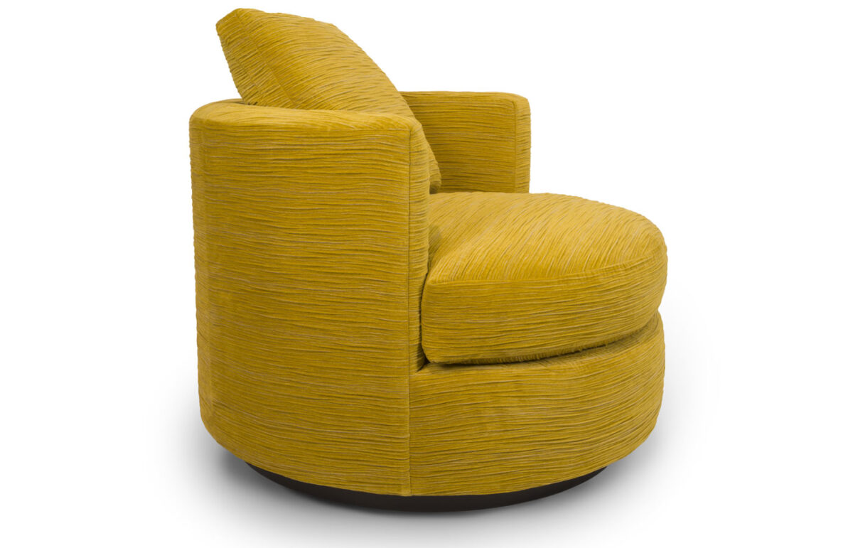 Moon (Wood Base) Chair & Swivel Chair - Image 3
