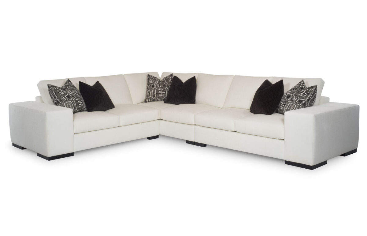 Carbon (Wood Leg) 3pc Sectional