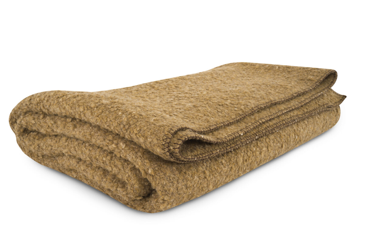 Linen Blend Blanket (Dijon)