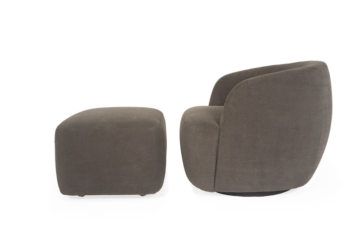 Idole Chair & Swivel Chair (With Ottoman) - Image 2