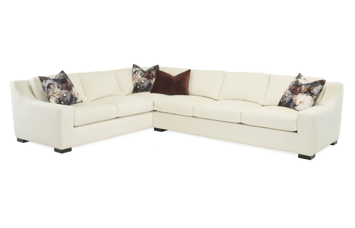 Aspen  2pc Sectional (Optional Correlate Pillows)
