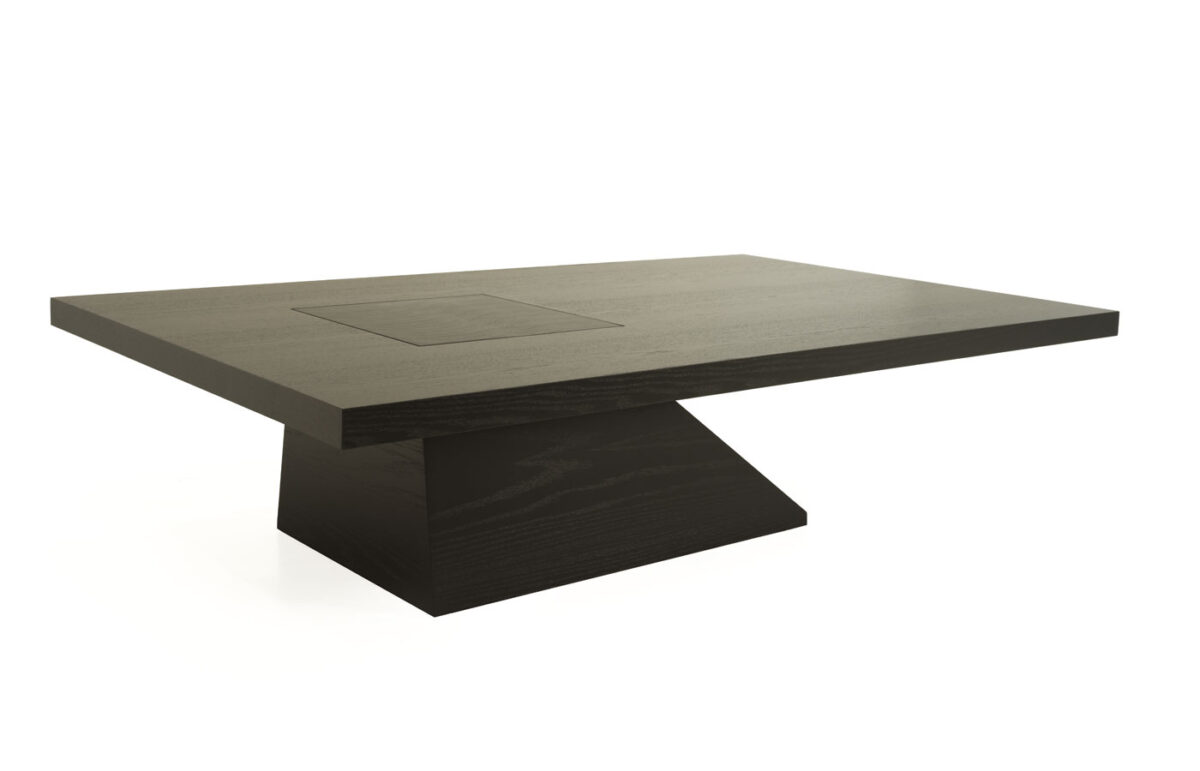 Cantilever (Wood) Rectangle Cocktail Table - Image 2