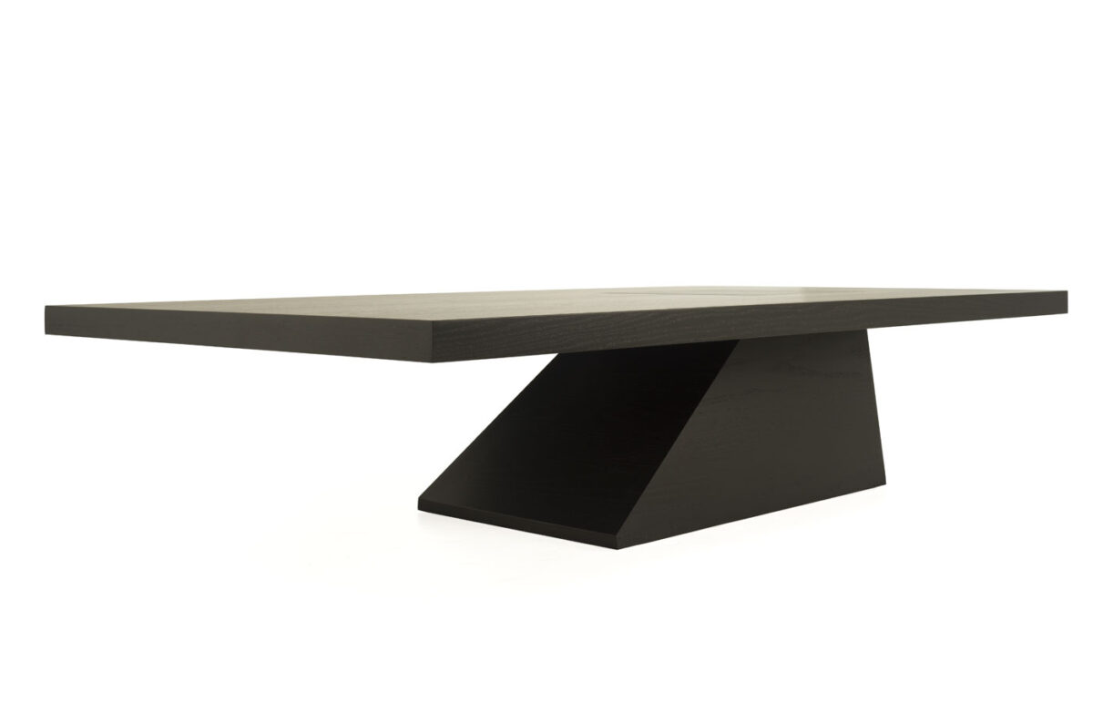 Cantilever (Wood) Rectangle Cocktail Table - Image 5