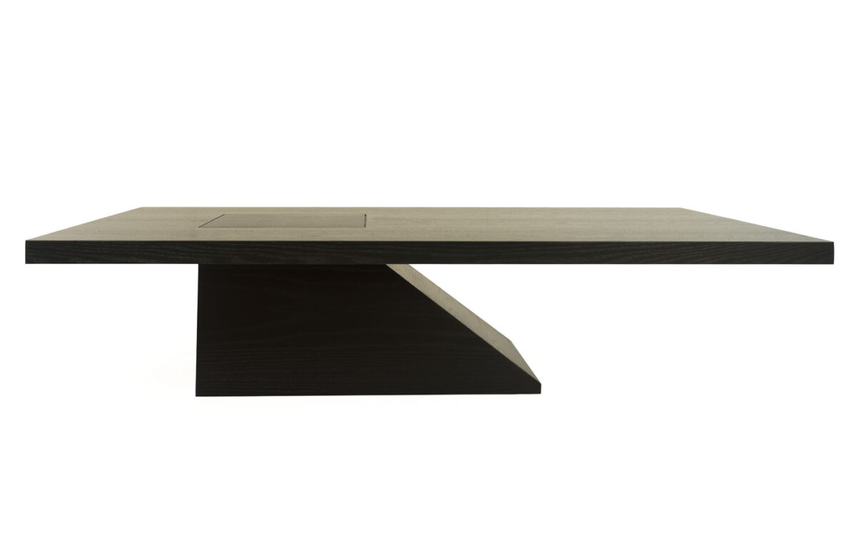 Cantilever (Wood) Rectangle Cocktail Table - Image 7