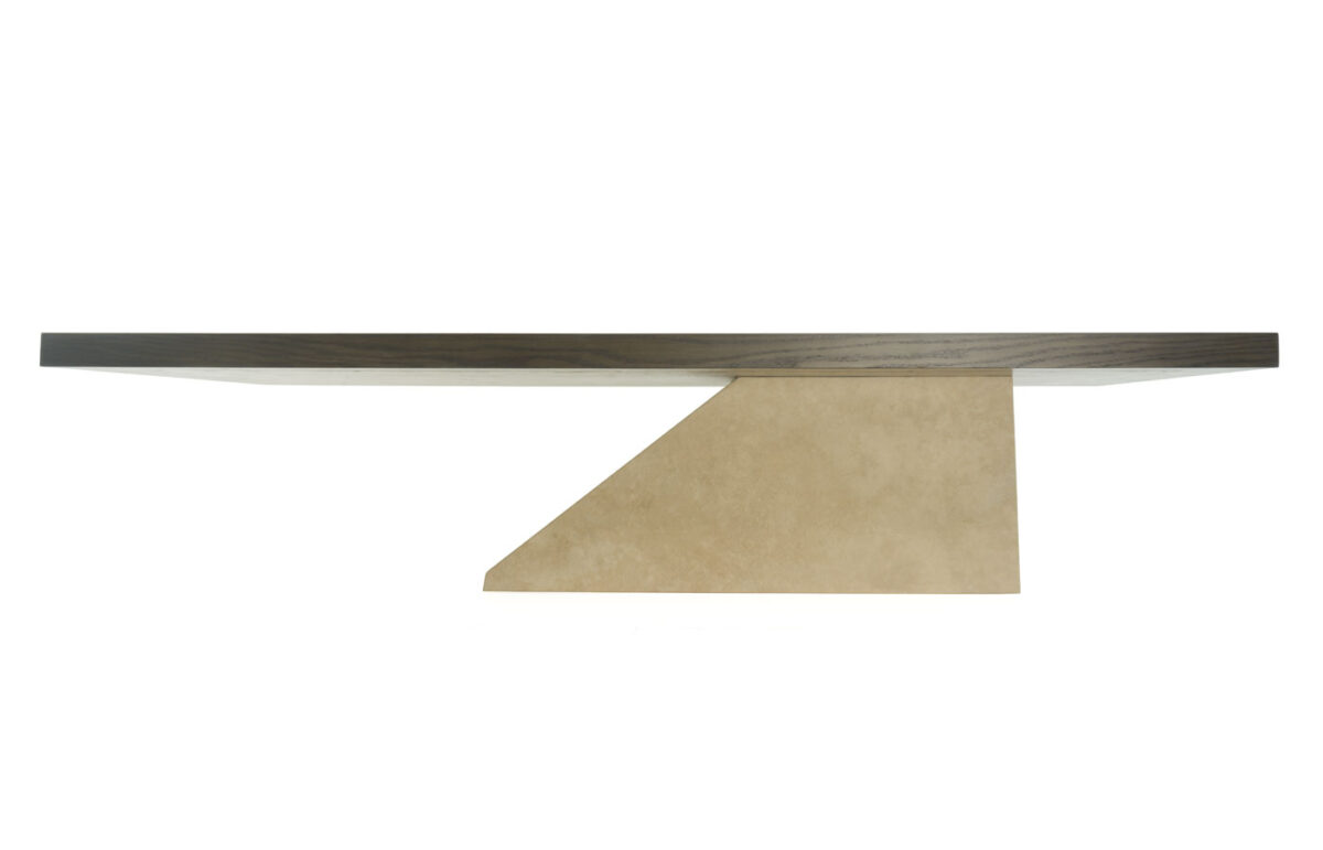 Cantilever (Wood) Rectangle Cocktail Table - Image 4