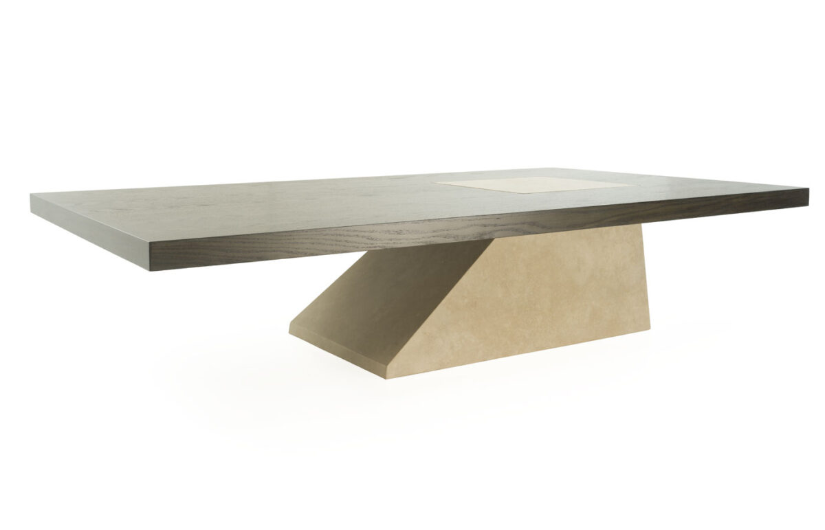 Cantilever (Wood) Rectangle Cocktail Table - Image 6