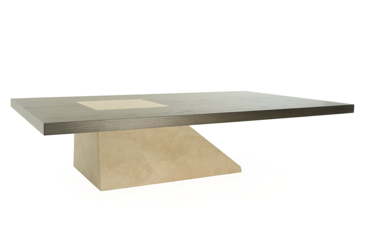 Cantilever (Wood) Rectangle Cocktail Table - Image 7
