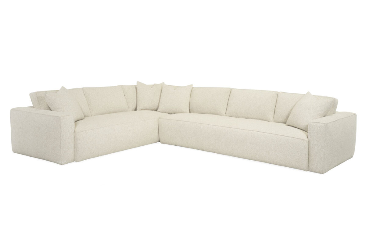 Nest  2pc Sectional (Optional Pillows)
