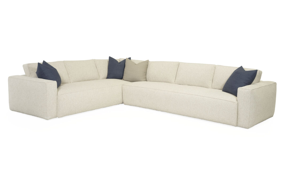 Nest  2pc Sectional (Optional Correlate Pillows)