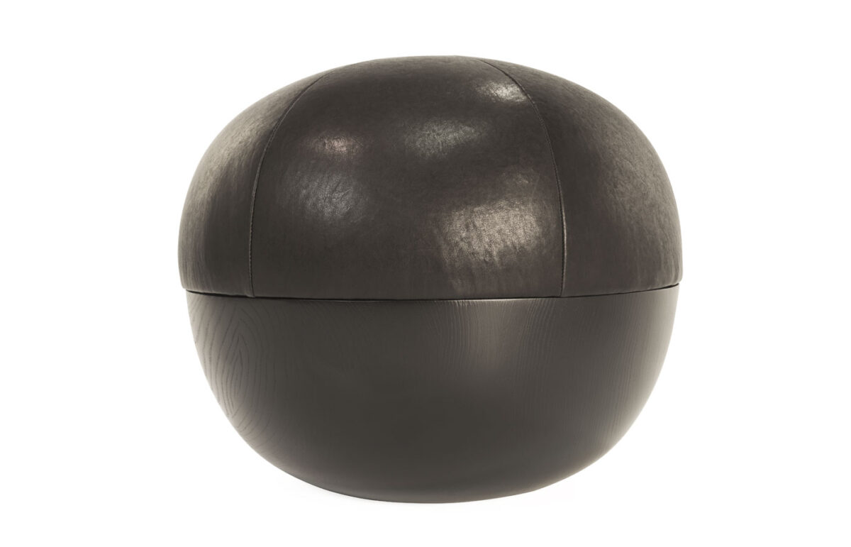 Sphere Ottoman (Leather) - Image 2