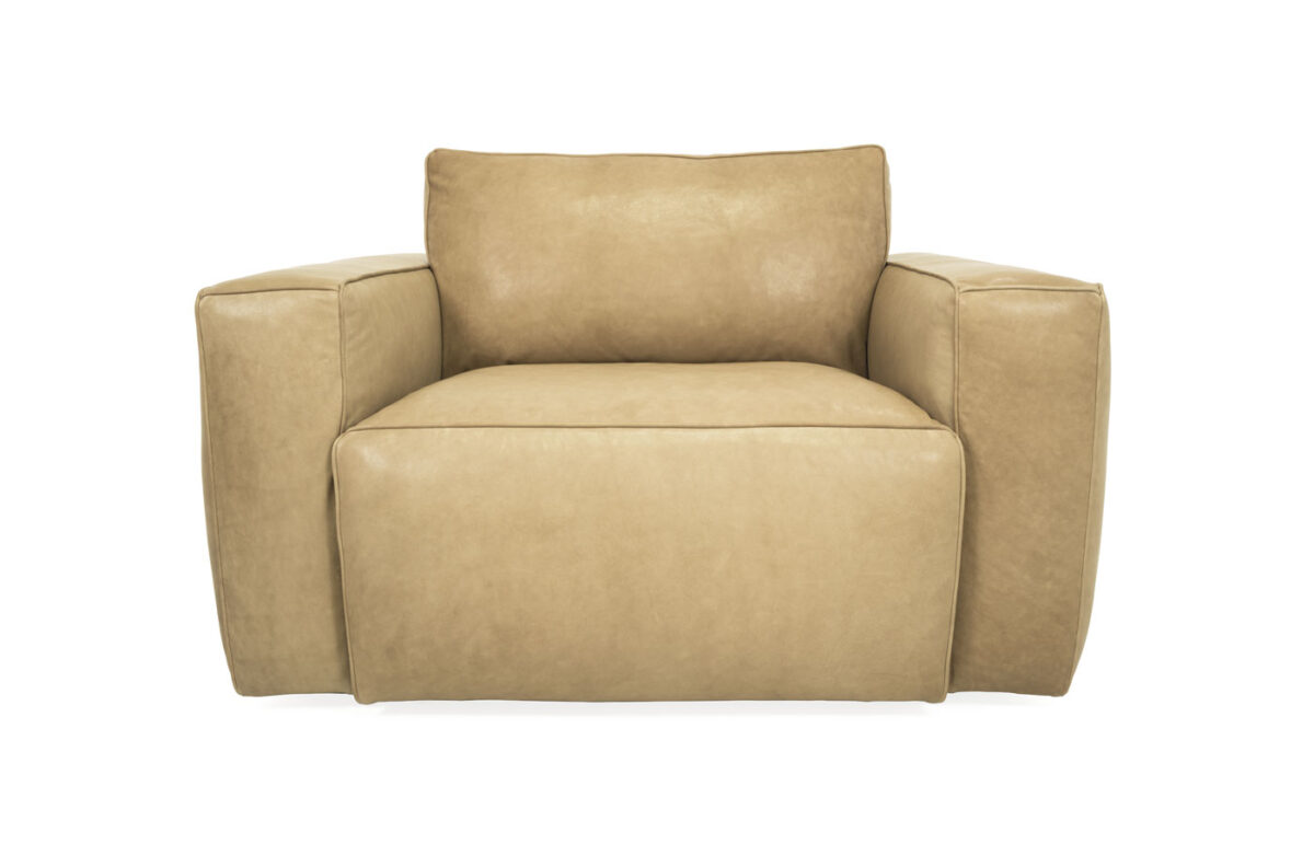 Nest Chair & Swivel Chair (Leather / Optional Headrest Support)