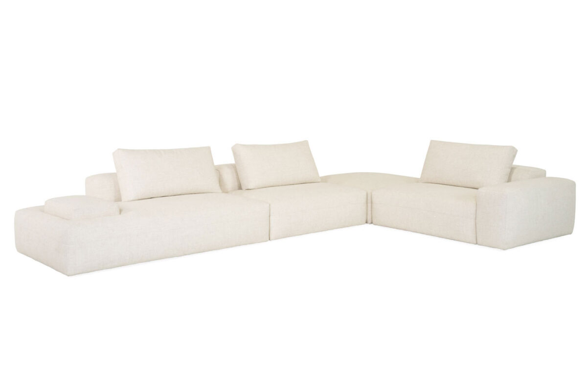 Big Sur 4pc Sectional (Bumper Ottoman)