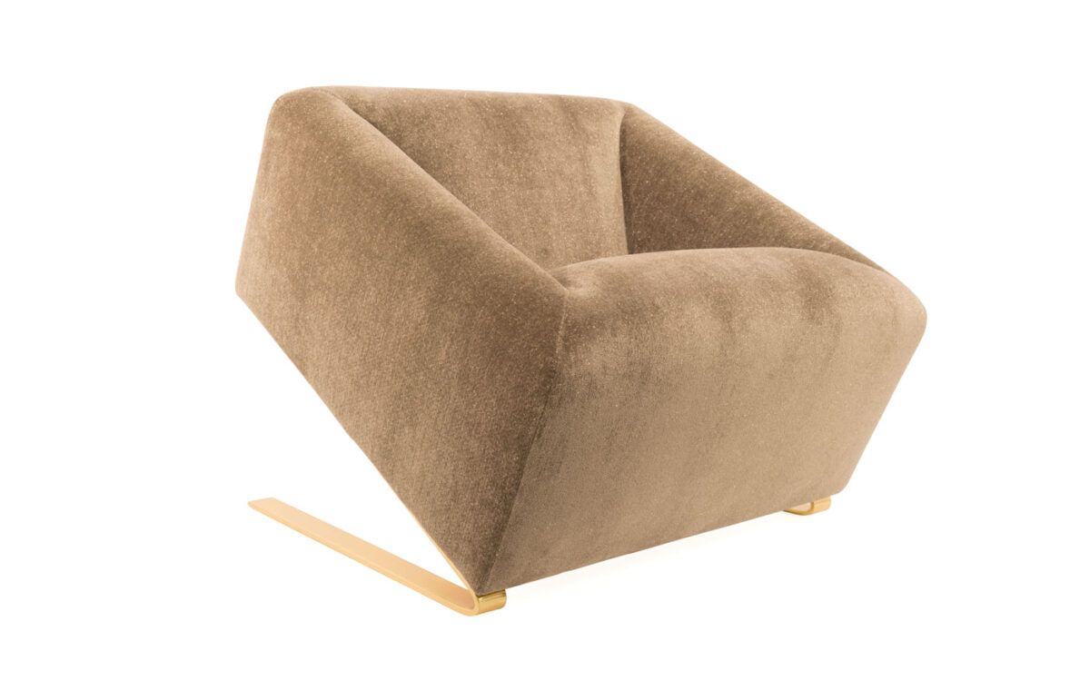 Ozzy Chair (Brass) - Image 2