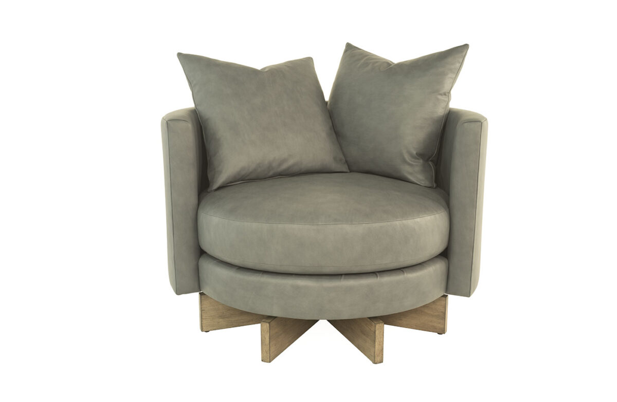 Aero Chair & Swivel Chair (Leather)
