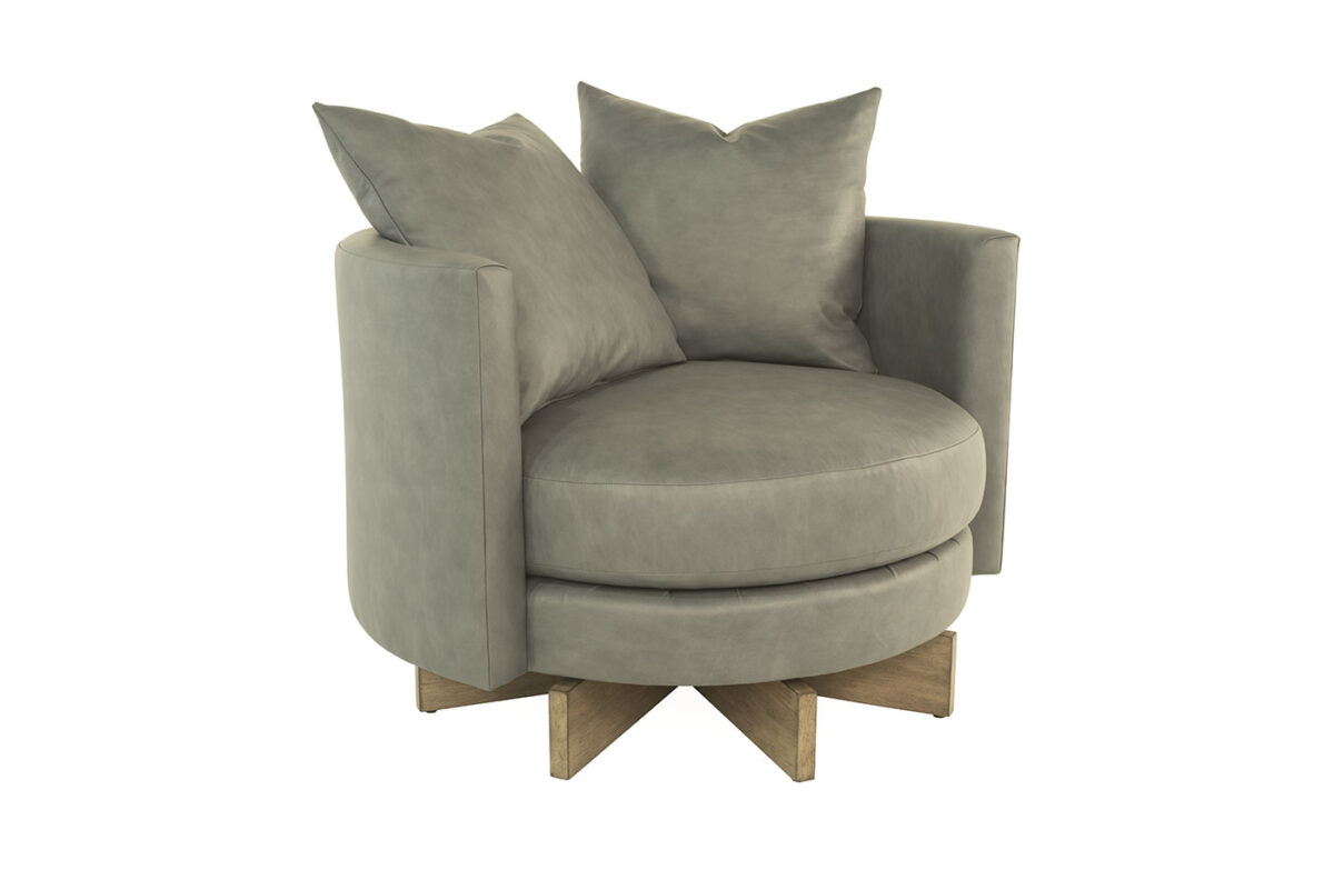 Aero Chair & Swivel Chair (Leather) - Image 2