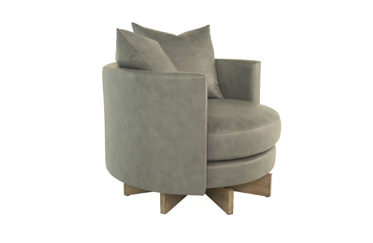 Aero Chair & Swivel Chair (Leather) - Image 3