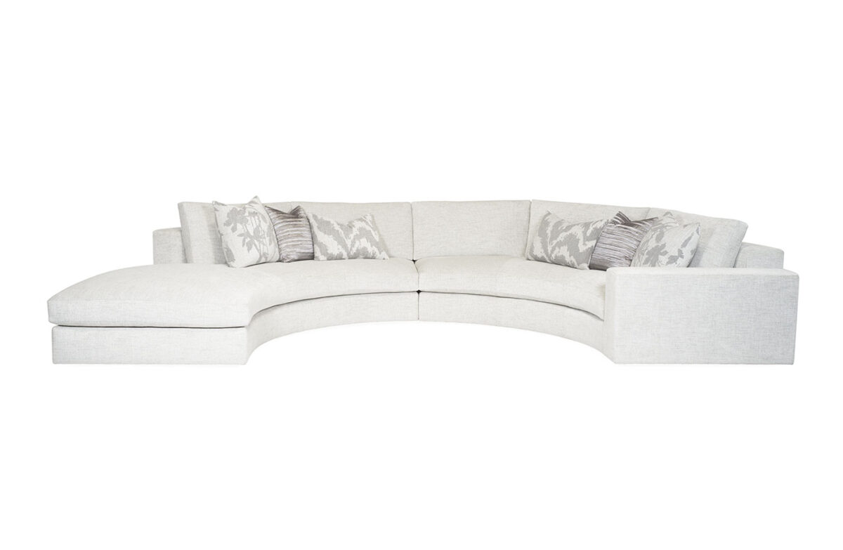 Ellae 2pc Curved Sectional