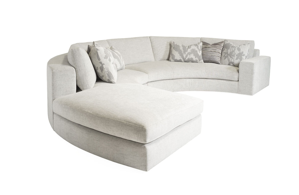 Ellae 2pc Curved Sectional - Image 2