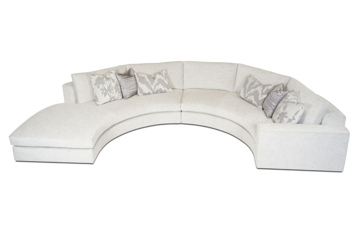 Ellae 2pc Curved Sectional - Image 4