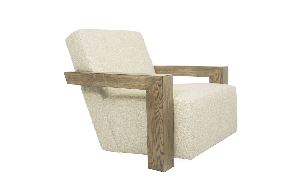 Leon (Wood Arm) Chair - Image 3