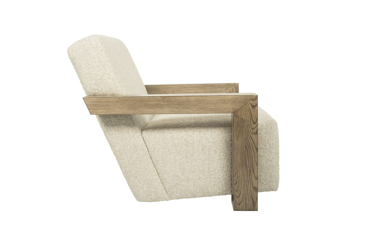Leon (Wood Arm) Chair - Image 4