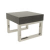 Santorini (Plated Base) Accent Table