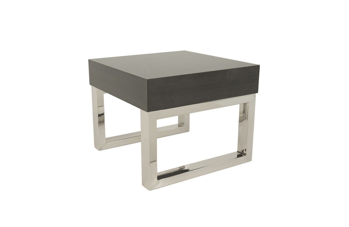 Santorini (Plated Base) Accent Table