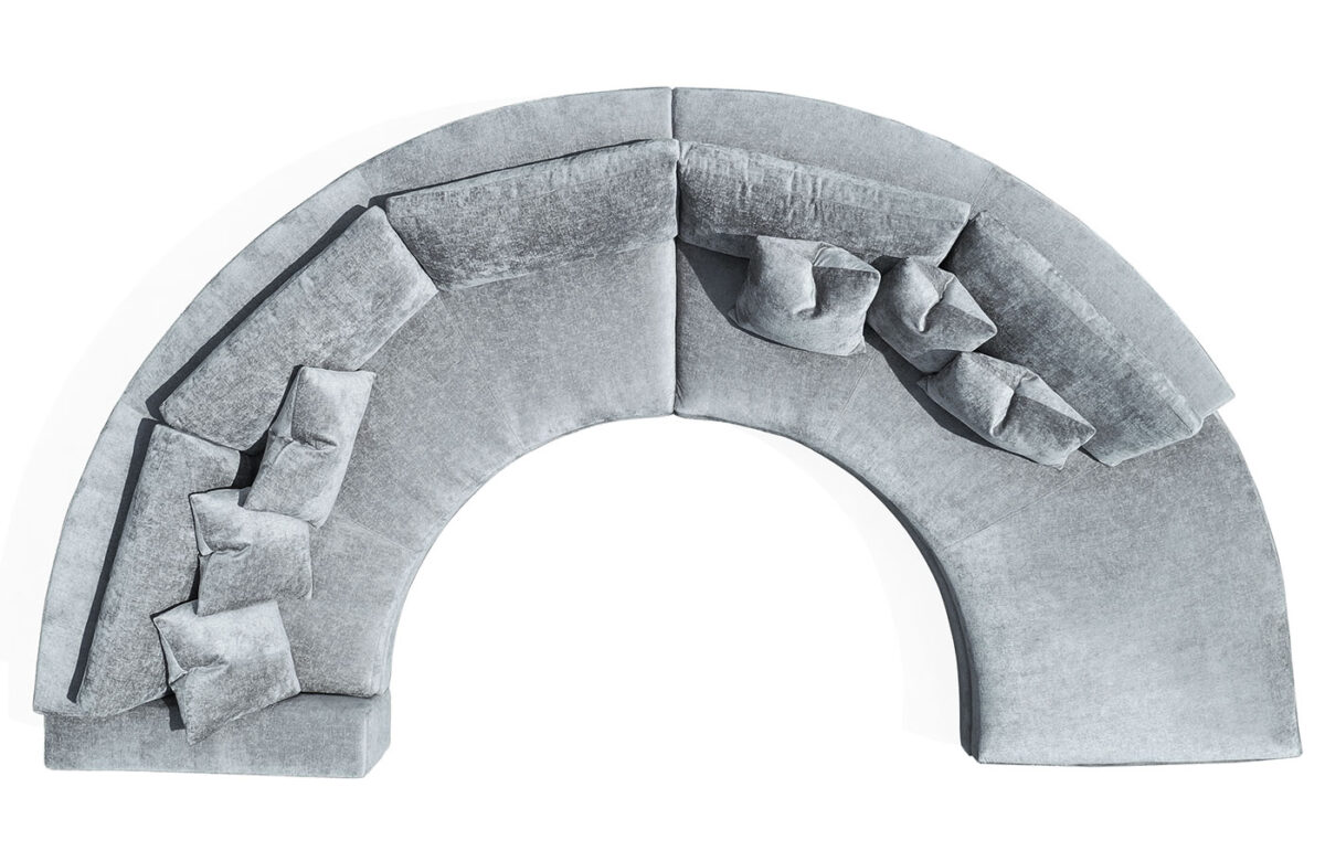 Ellae 2pc Curved Sectional - Image 5