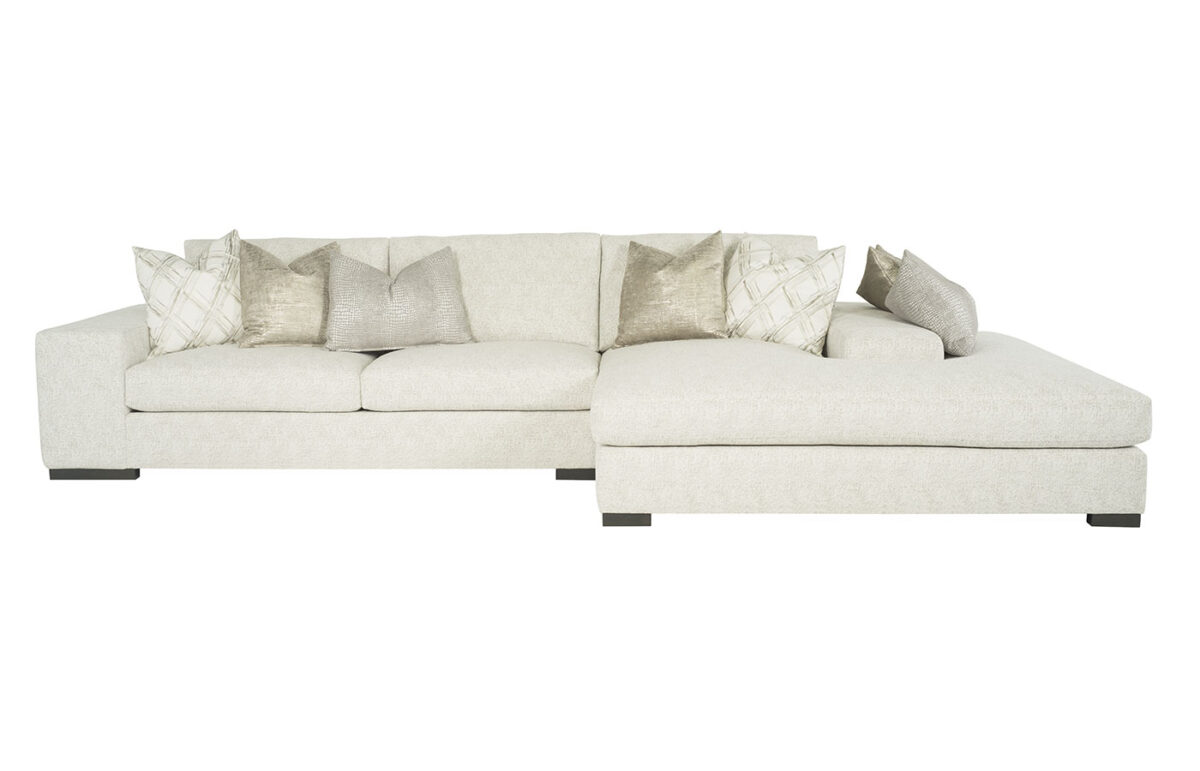 Carbon (Wood Leg) 2pc Island Sectional