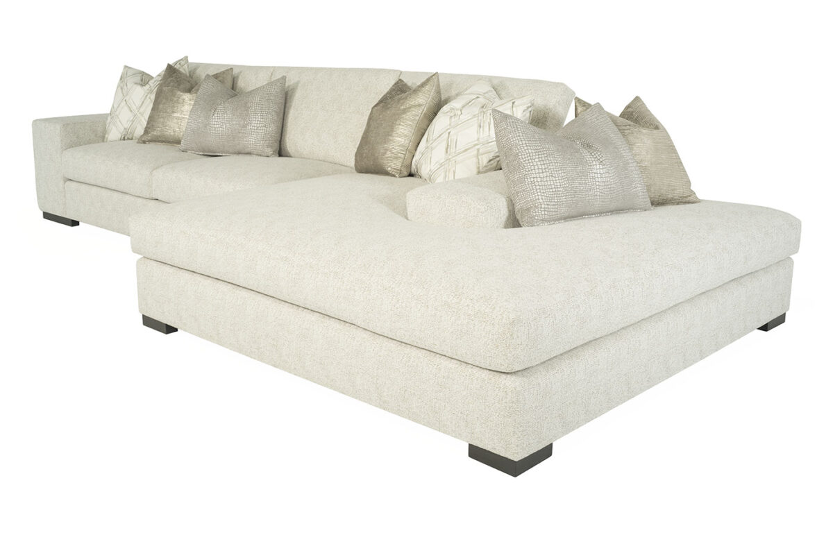 Carbon (Wood Leg) 2pc Island Sectional - Image 2