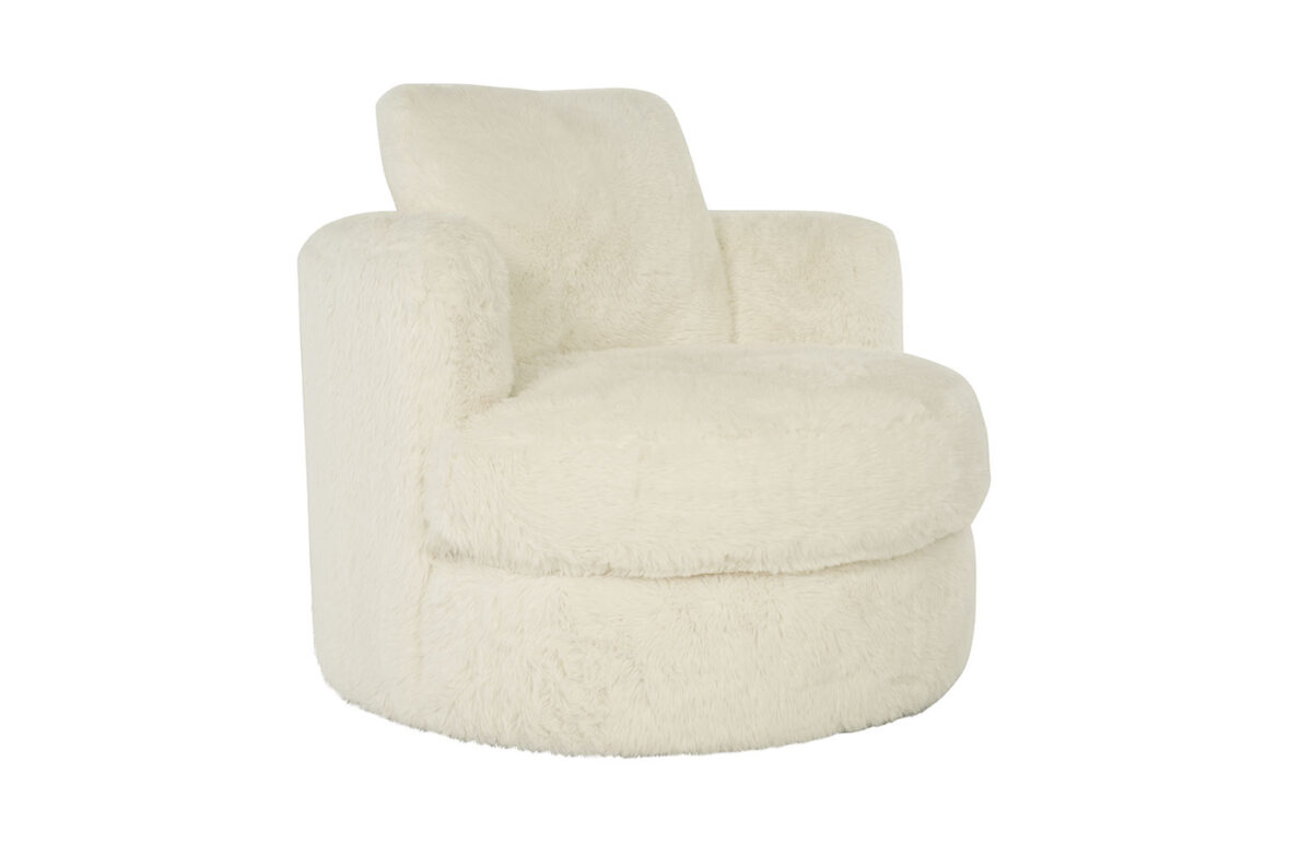 Moon Chair & Swivel Chair (Fur)