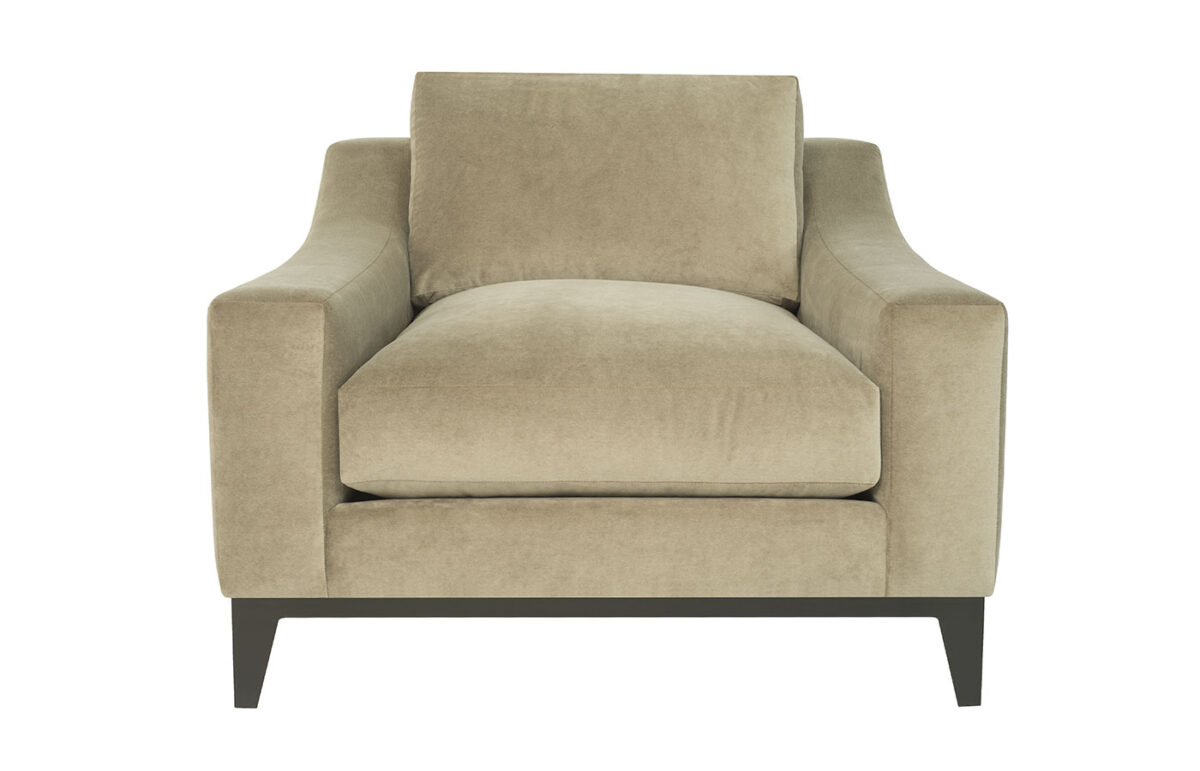 Boulevard (Iron Base) Chair (Velvet) - Image 2