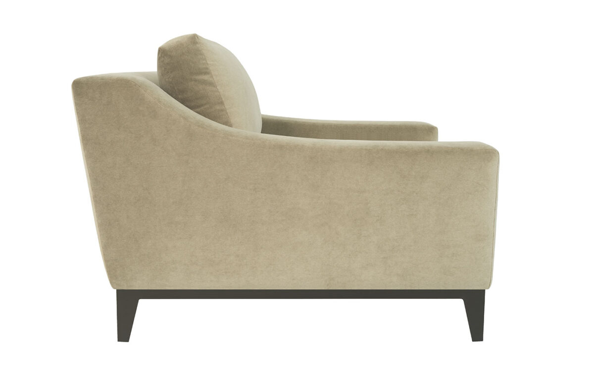Boulevard (Iron Base) Chair (Velvet) - Image 3