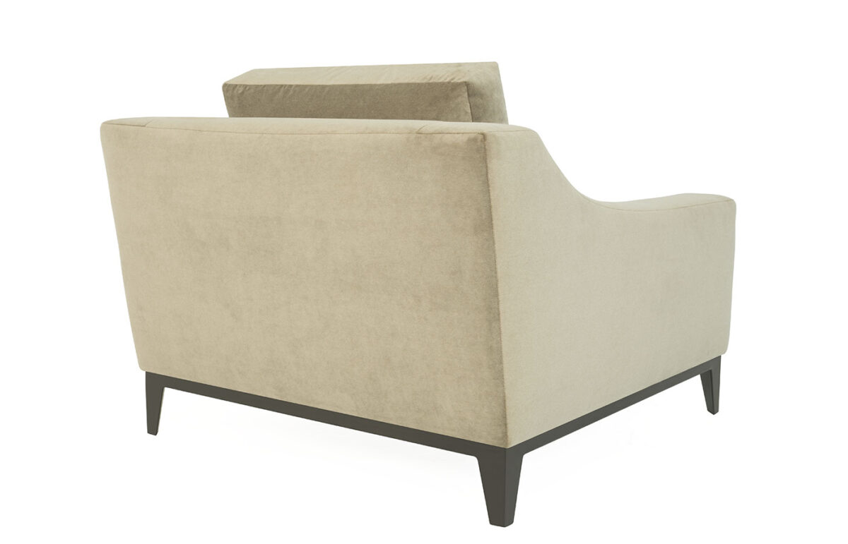 Boulevard (Iron Base) Chair (Velvet) - Image 4