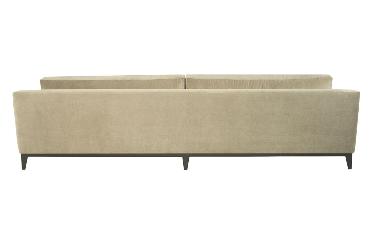Boulevard (Iron Base) 46"D Sofa (2/1) (Velvet) - Image 3