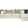 Conner 2pc Chaise Sectional (With Optional Nail Trim)