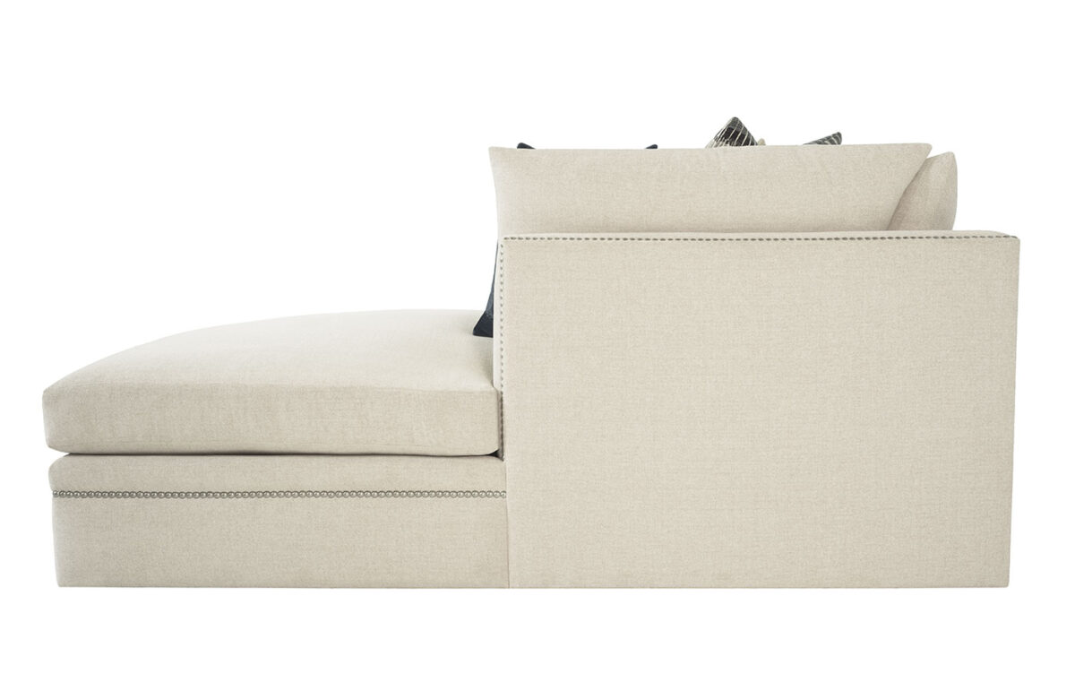 Conner 2pc Chaise Sectional (With Optional Nail Trim) - Image 3