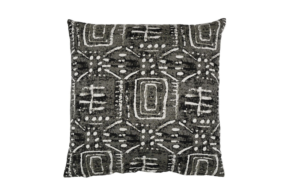 Global View Graphite Square Pillow
