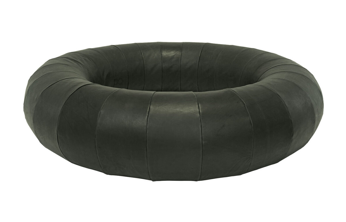 Inner Tube Bench (Leather) - Image 3